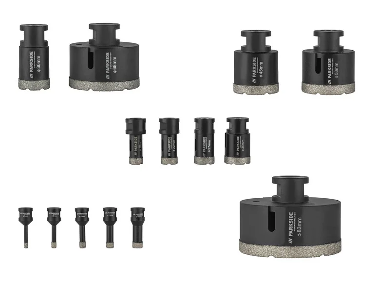 PARKSIDE PERFORMANCE® Trépans diamant