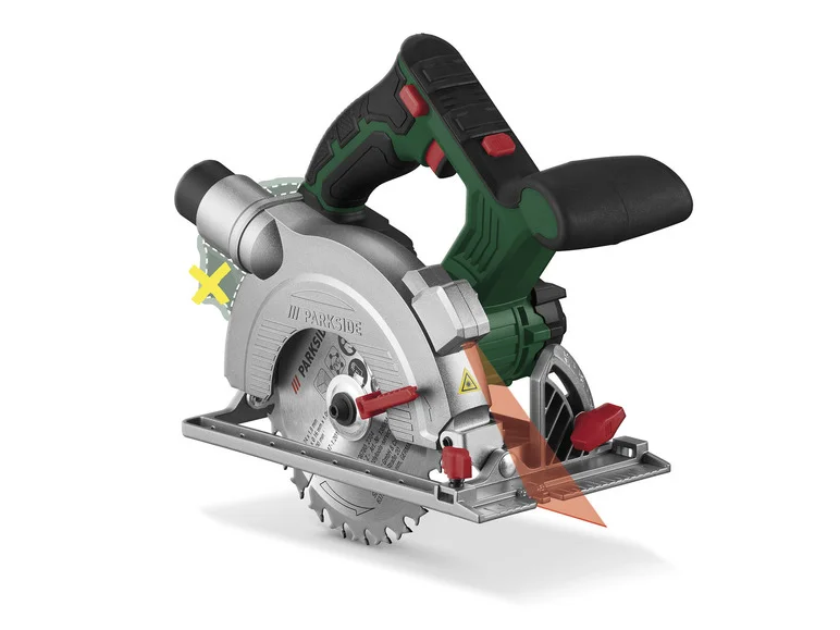 PARKSIDE Scie circulaire sans fil PHKSA 20 Li B3. 20 V