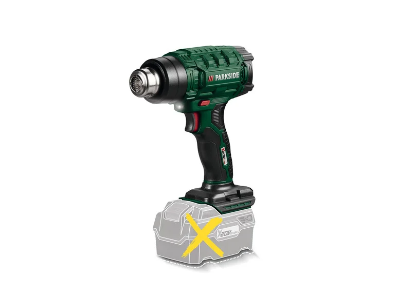 PARKSIDE Pistolet à air chaud sans fil PHLGA 20-Li C2. 20 V