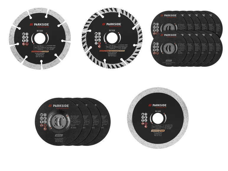 PARKSIDE PERFORMANCE® Disque pour meuleuse d'angle