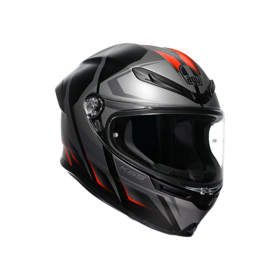 K6 S E2206 - KARVE MATT BLACK/GREY/RED